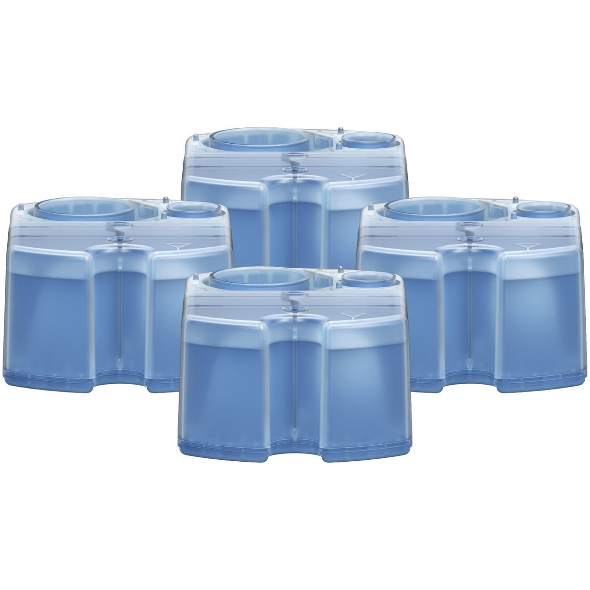 Braun 3-in-1 ShaverCare Reiniger 4 Pack Scheerapparaat Blauw afbeelding