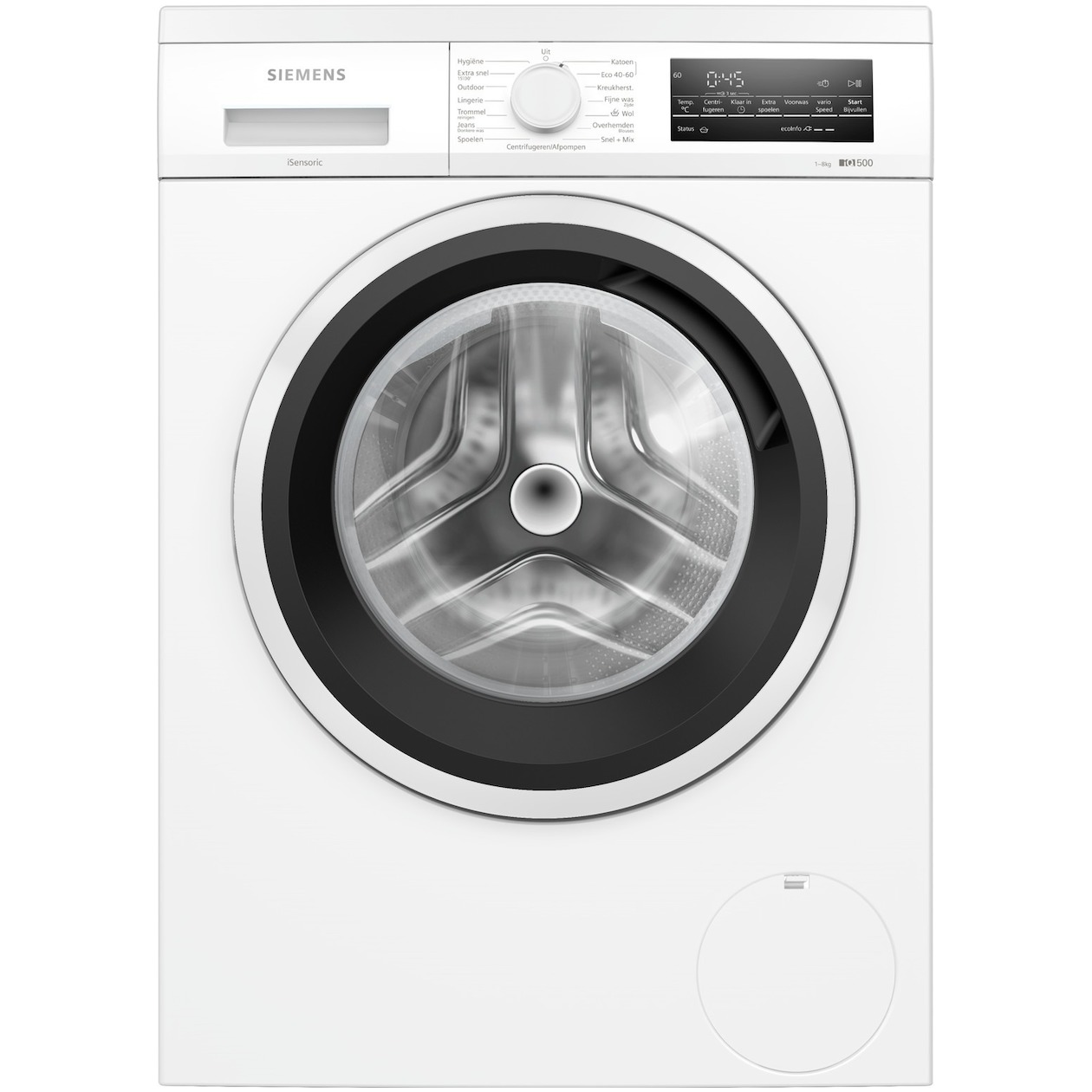 Siemens WU14UT20NL Wasmachine Wit afbeelding
