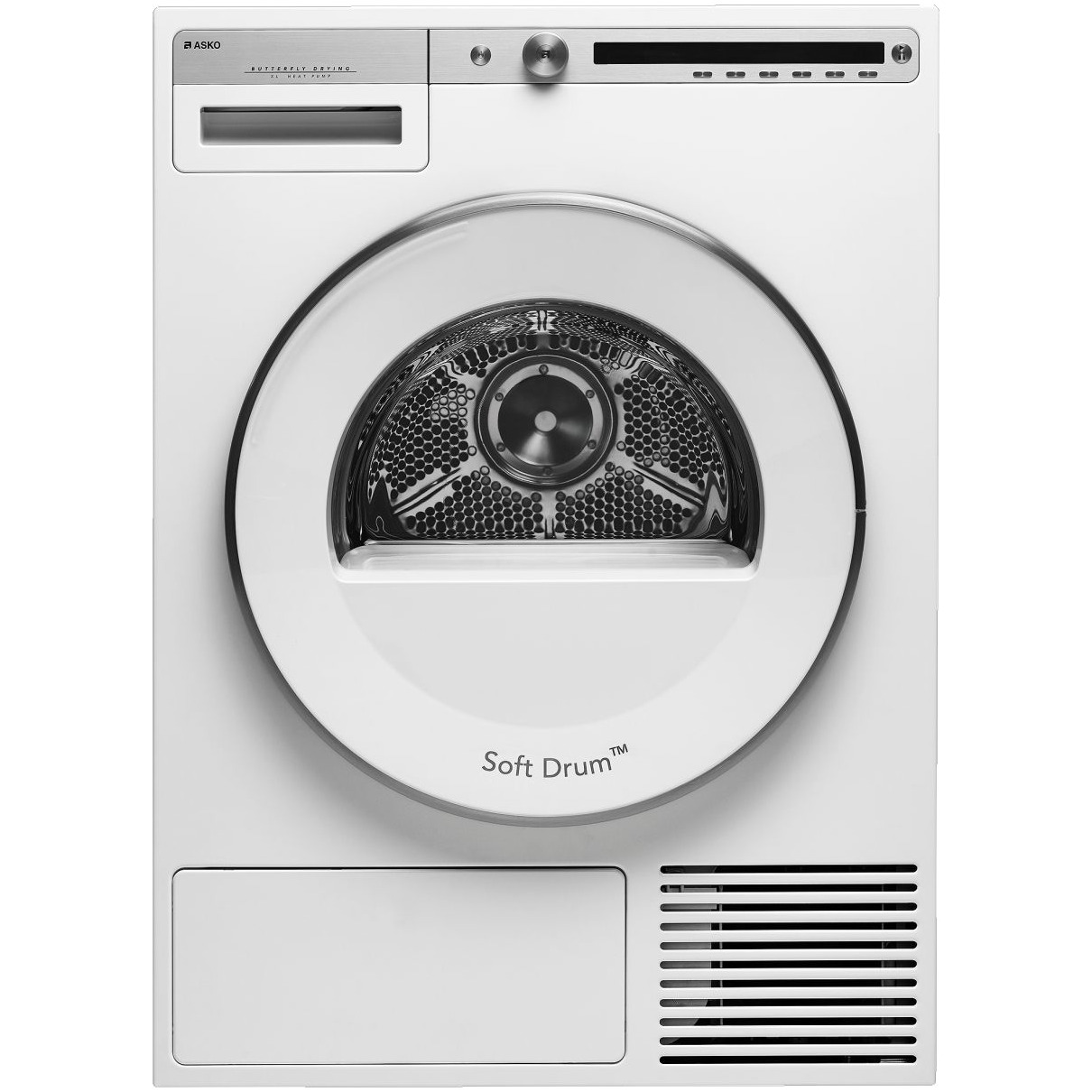 Asko T608HX.W Warmtepompdroger Wit afbeelding