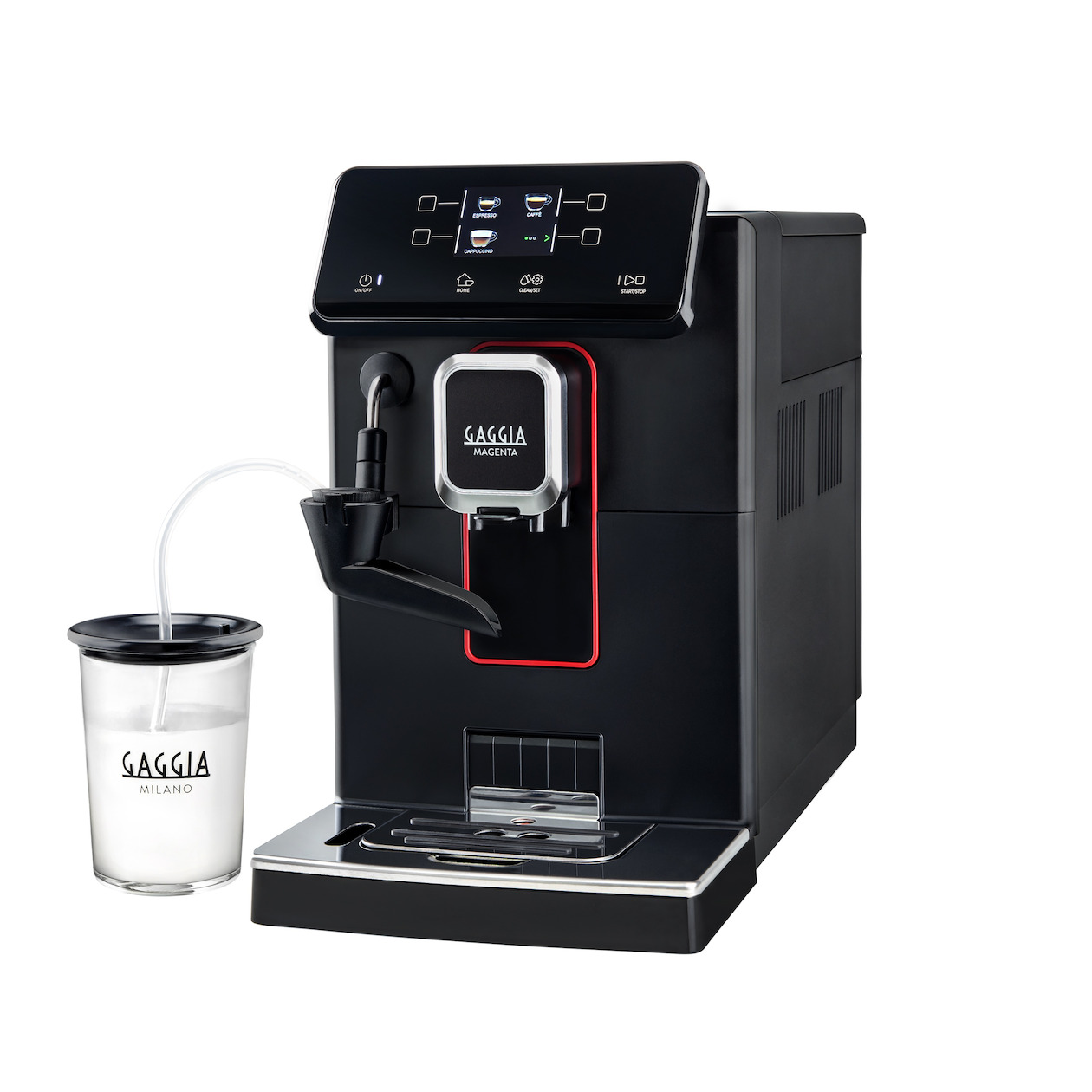 Gaggia Magenta Milk Volautomaat Zwart afbeelding
