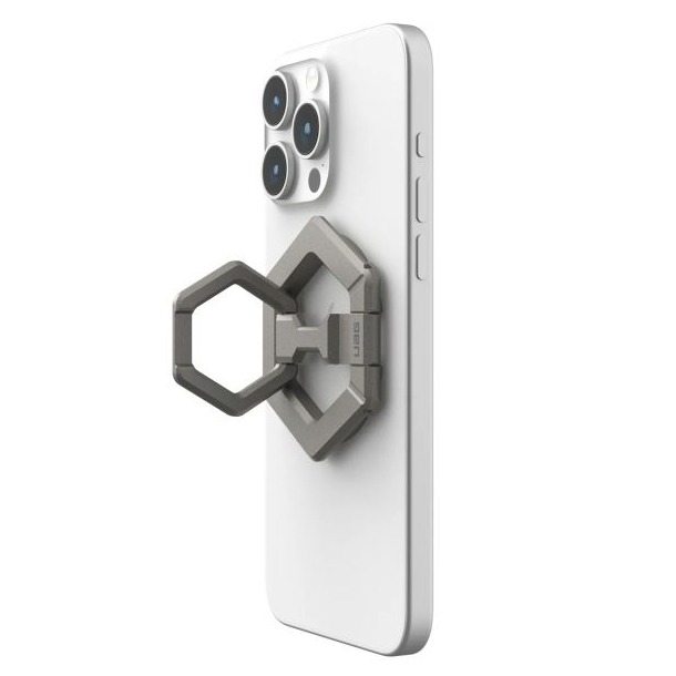 UAG UAG Magnetic Ring Stand - Titanium Telefonie accessoire Zilver
