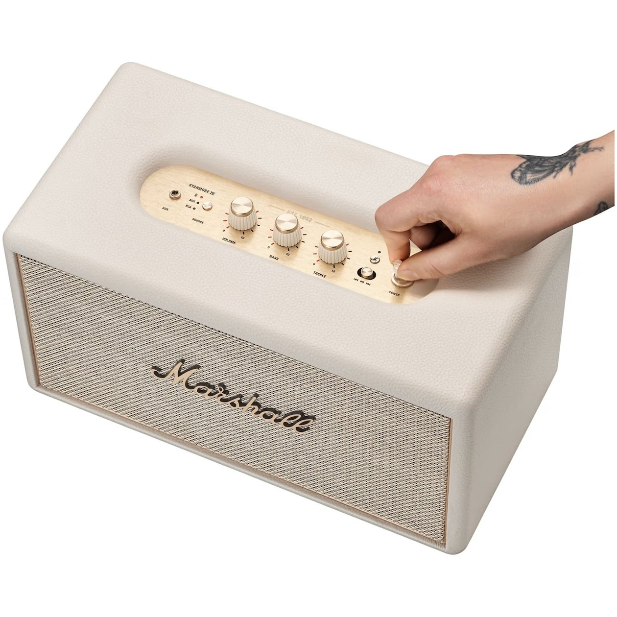 Marshall Stanmore IV Bluetooth speaker Wit, foto 2