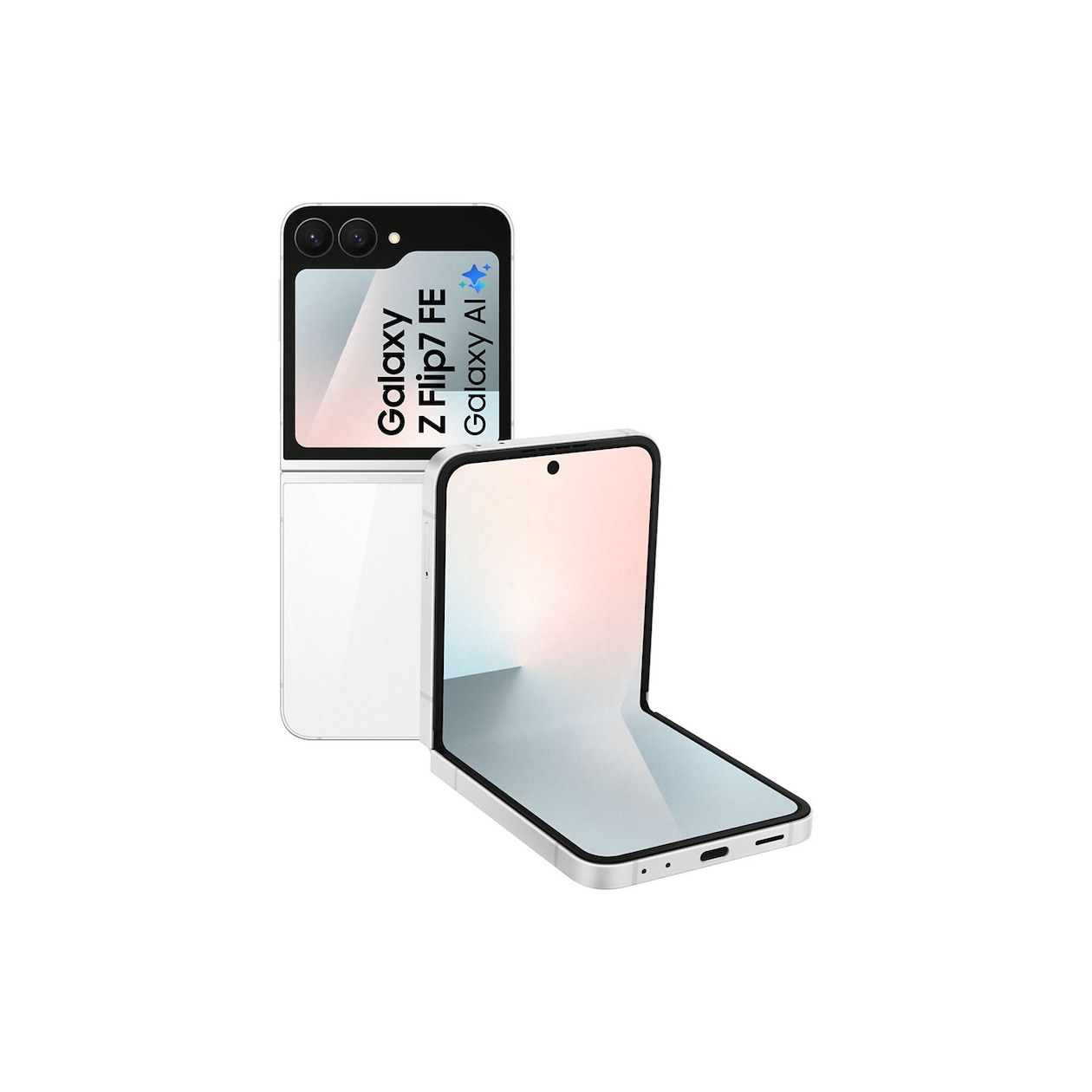 Samsung Galaxy Z Flip 7 FE 5G 256GB Smartphone Wit afbeelding