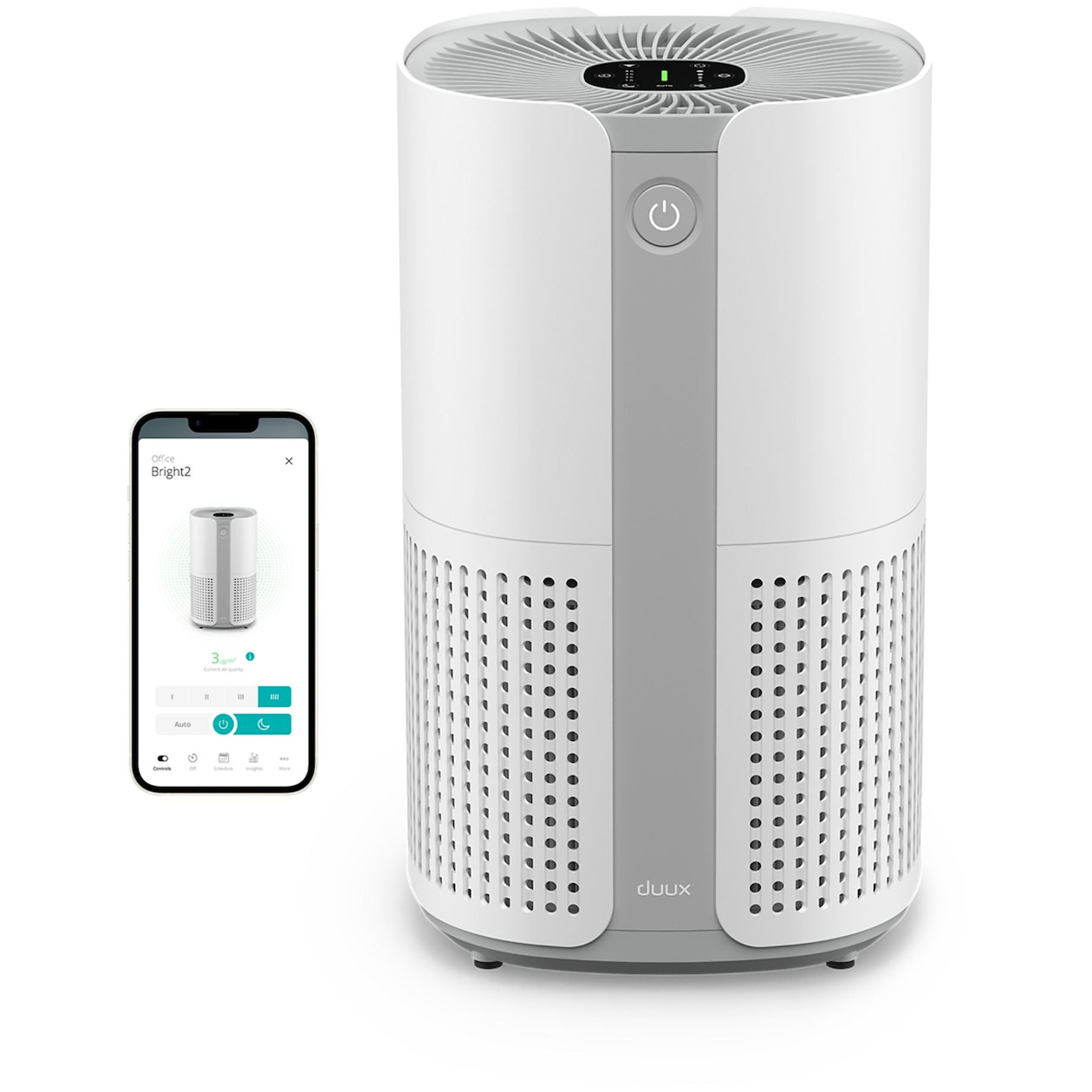 Duux Bright 2 Smart DXPU09 Luchtreiniger Wit, foto 2