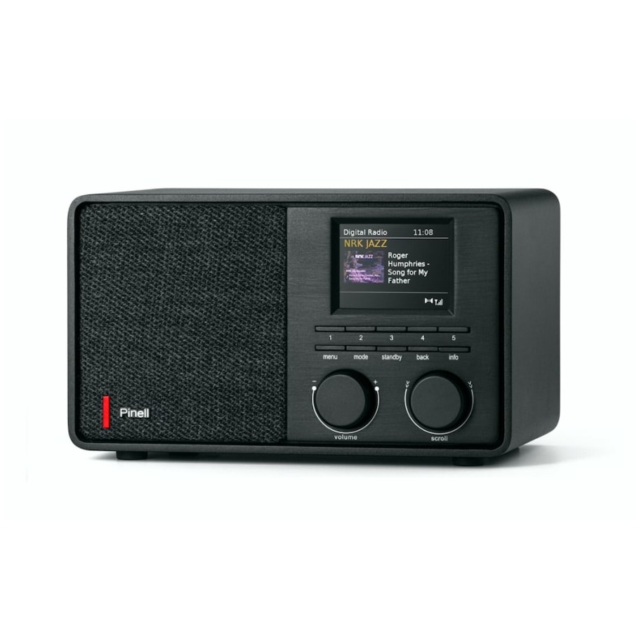 Pinell Supersound 201 W Hybride radio Zwart afbeelding