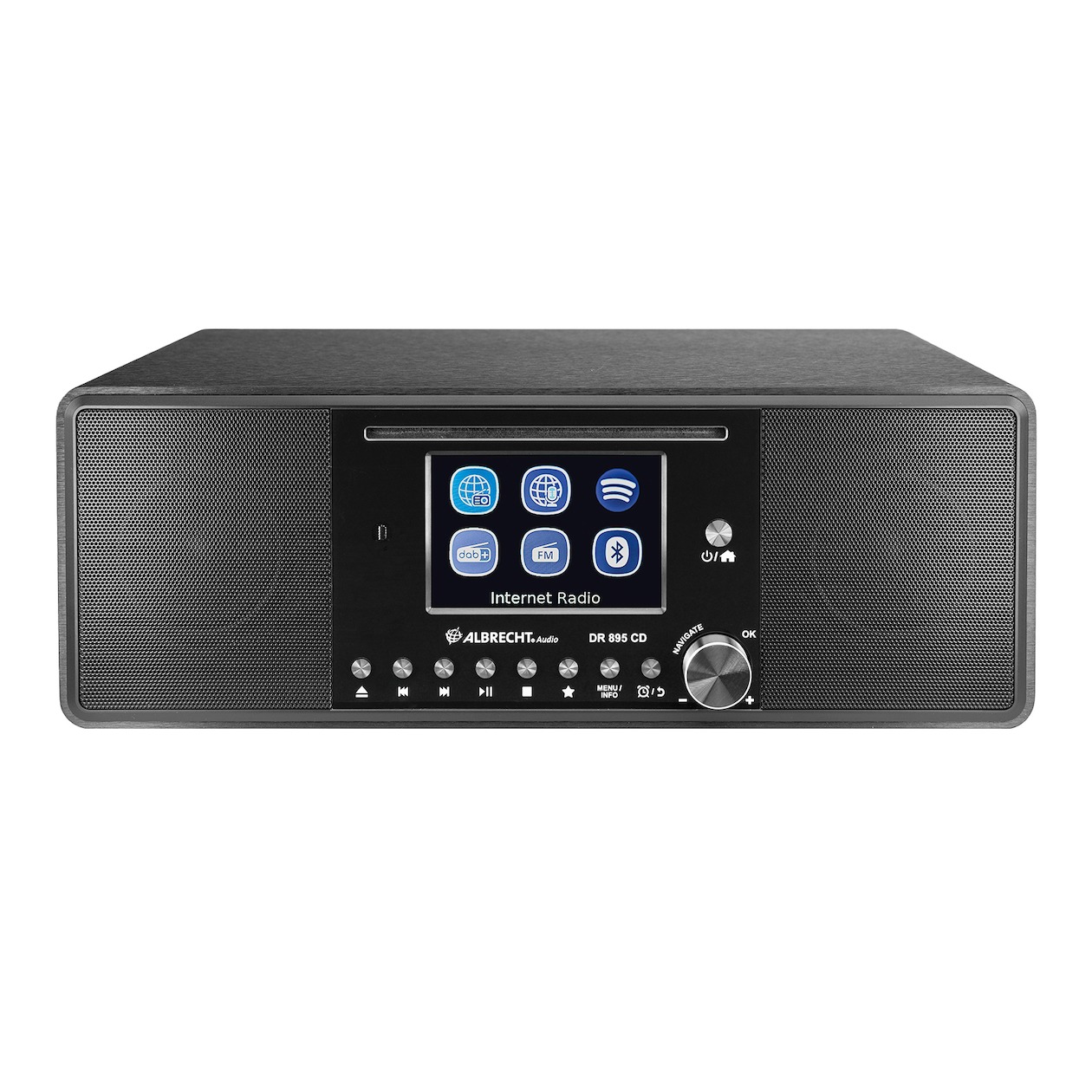Albrecht DR 895 Hybride radio Zwart afbeelding