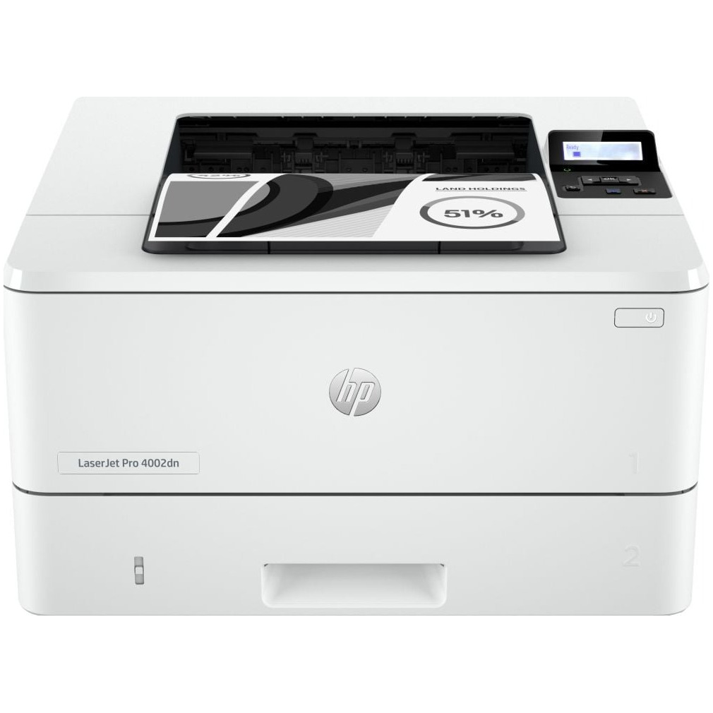 HP LaserJet Pro 4002dn Laser printer Wit afbeelding