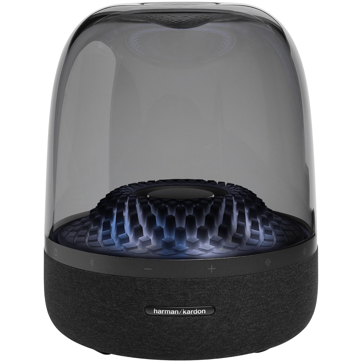 Harman Kardon Aura Studio 4 - Draagbare Bluetooth Speaker met Sfeerverlichting - Zwart