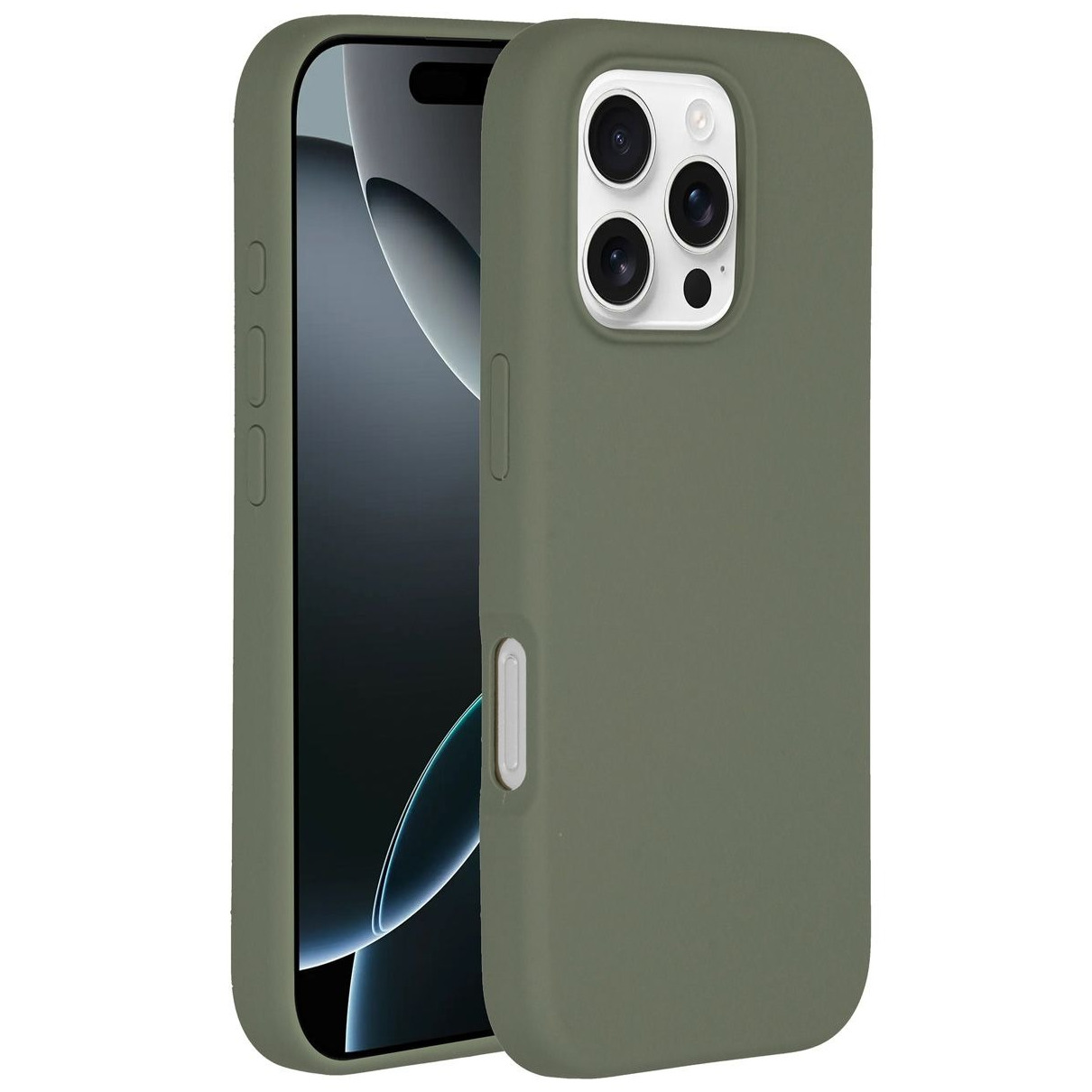 Accezz Liquid Silicone Backcover met MagSafe iPhone 16 Pro Max Telefoonhoesje afbeelding