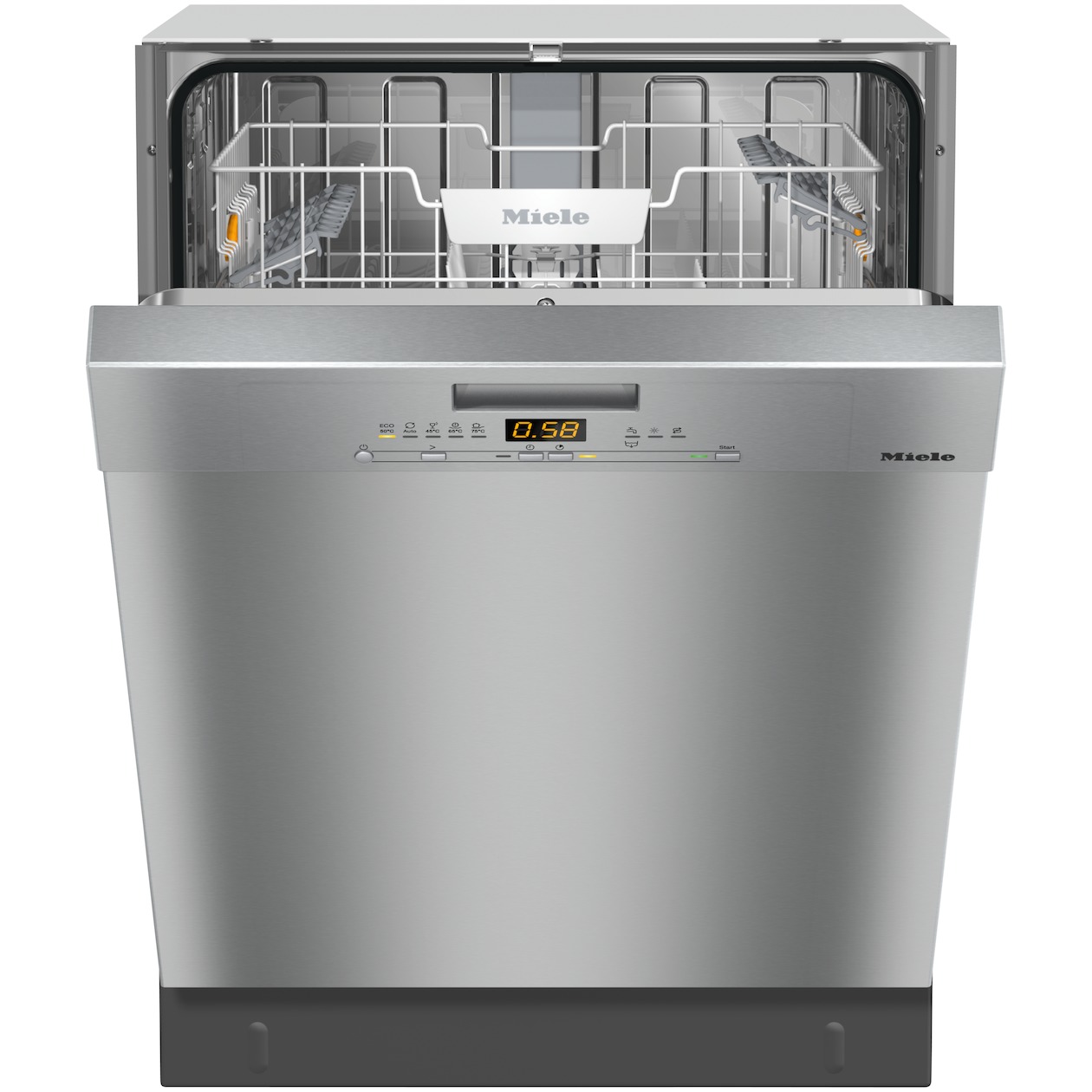 Miele G 5022 U CLST Onderbouw vaatwasser Grijs afbeelding
