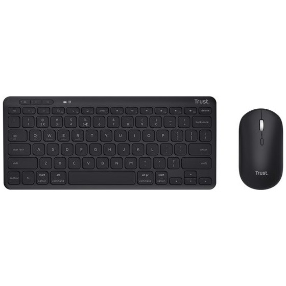 Trust LYRA WIRELESS KEYBOARD & MOUSE BE Toetsenbord afbeelding