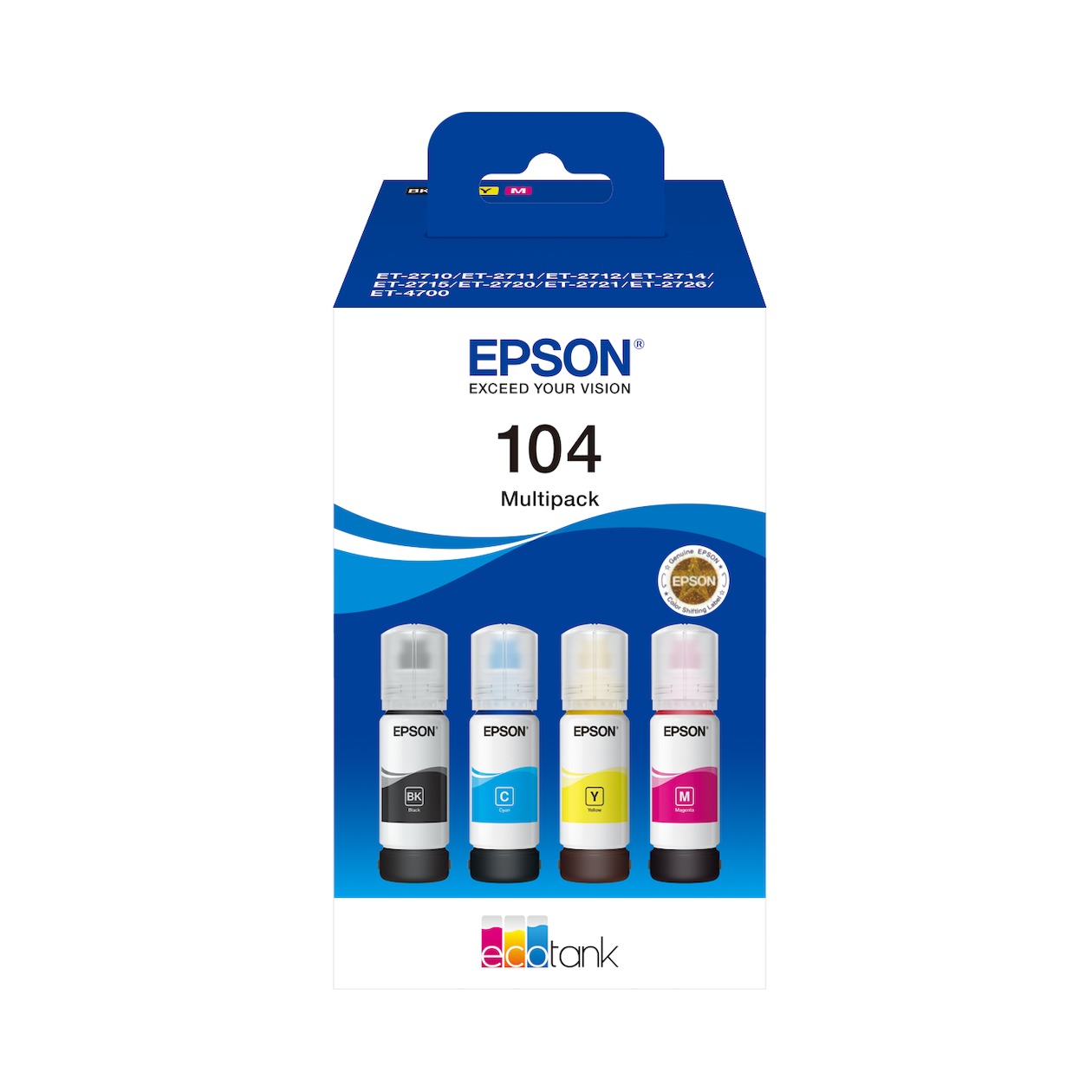 Epson 104 EcoTank inktflesjes Combo Pack Inkt afbeelding