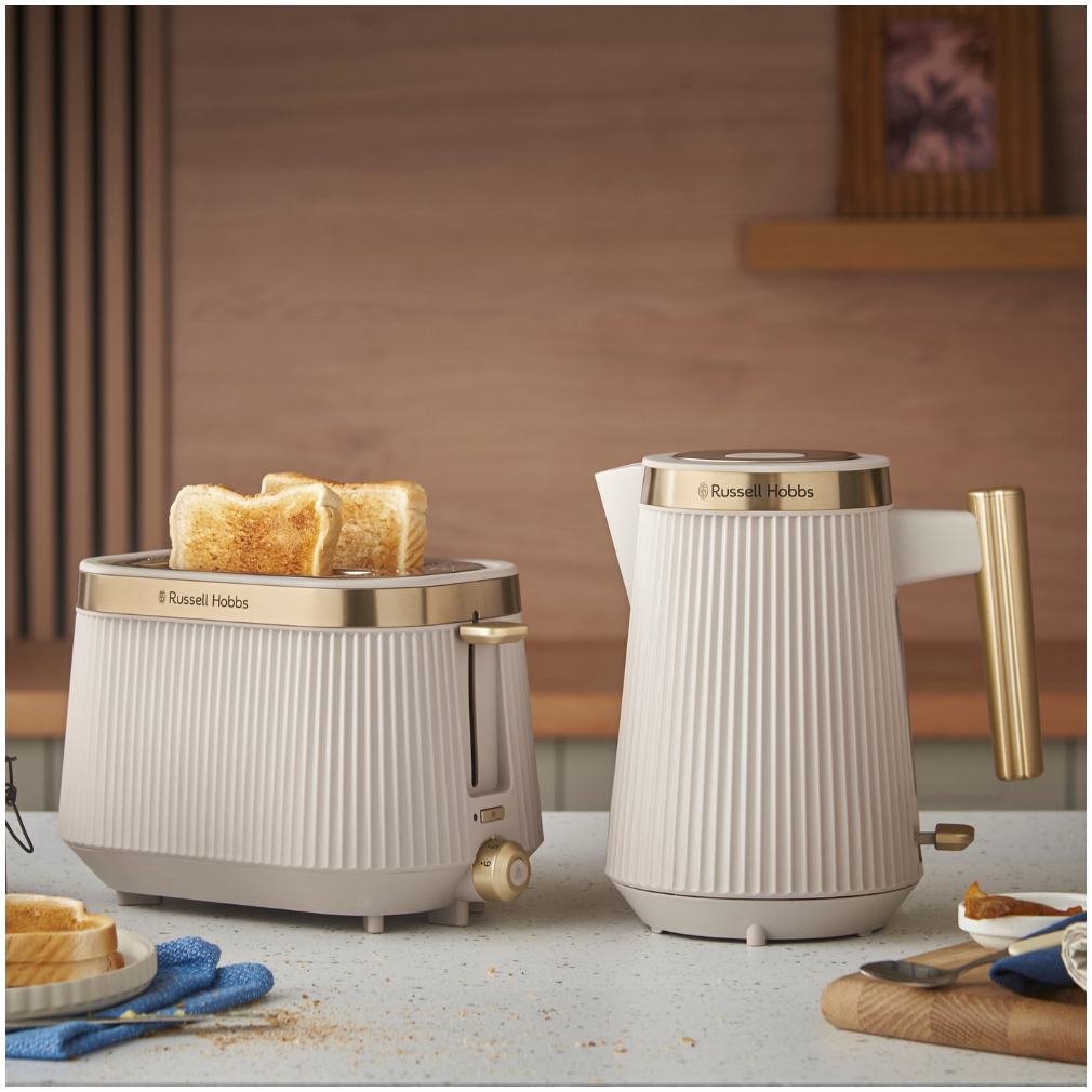 Russell Hobbs Bront Broodrooster Beige, foto 3