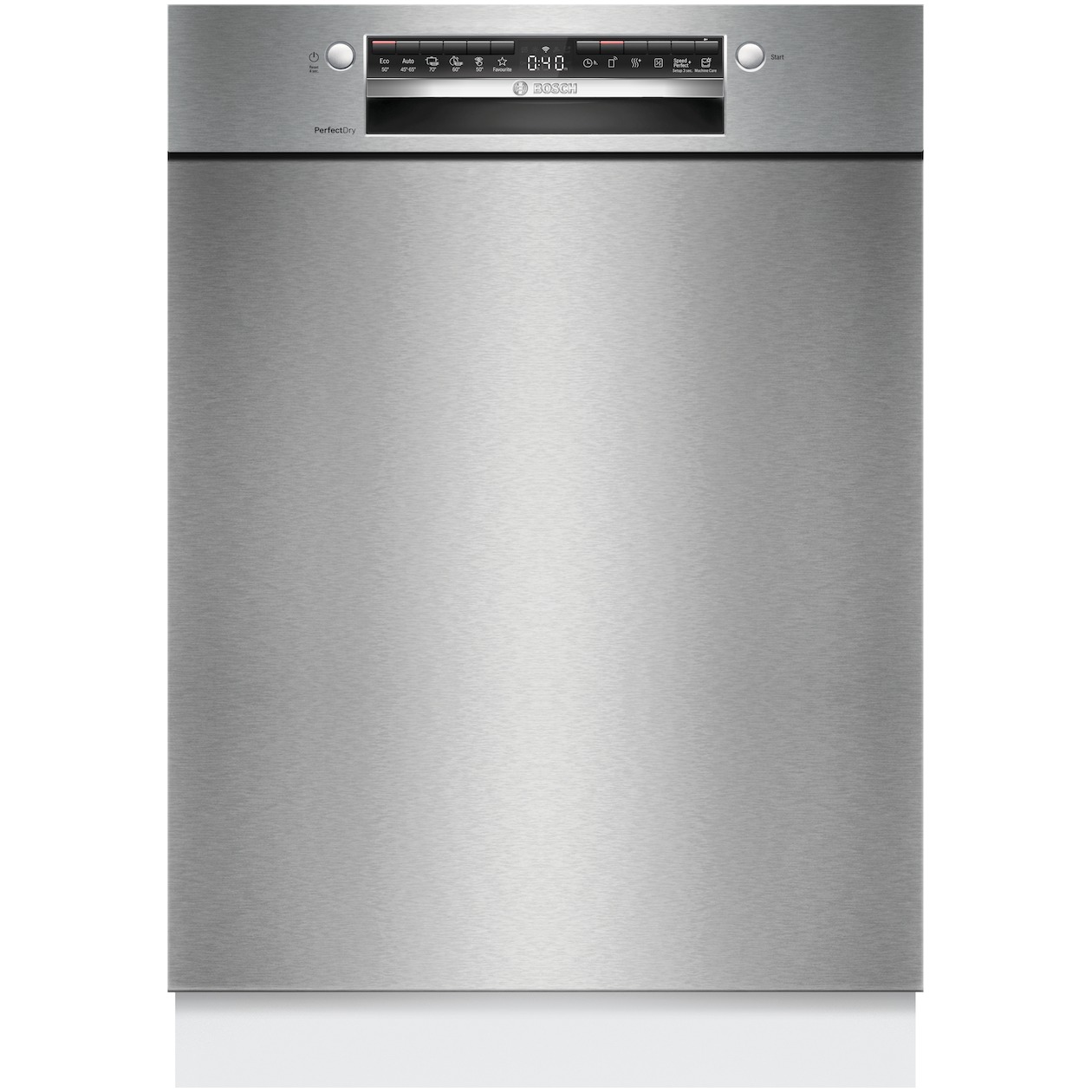 Bosch SMU6ZCS10E Onderbouw vaatwasser Grijs afbeelding