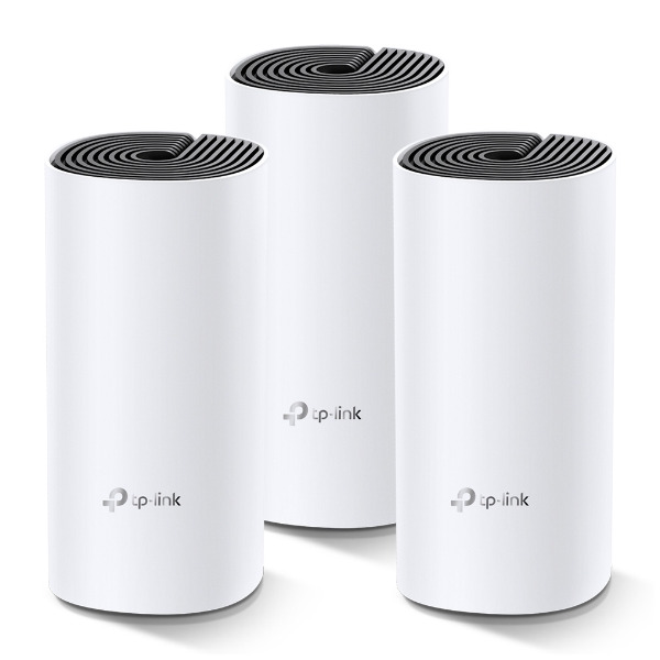 TP-Link Deco M4 AC1200 dual-band WiFi 5 Mesh Systeem (3-pack) Mesh router Wit afbeelding