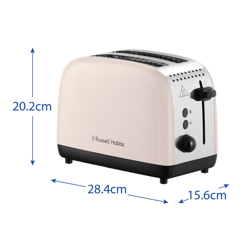 Russell Hobbs Colours Plus Broodrooster Wit, foto 2