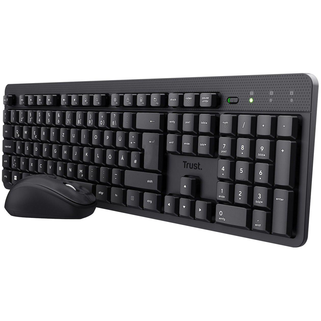 Trust TKM-360 WIRELESS KEYBOARD&MOUSE US Toetsenbord