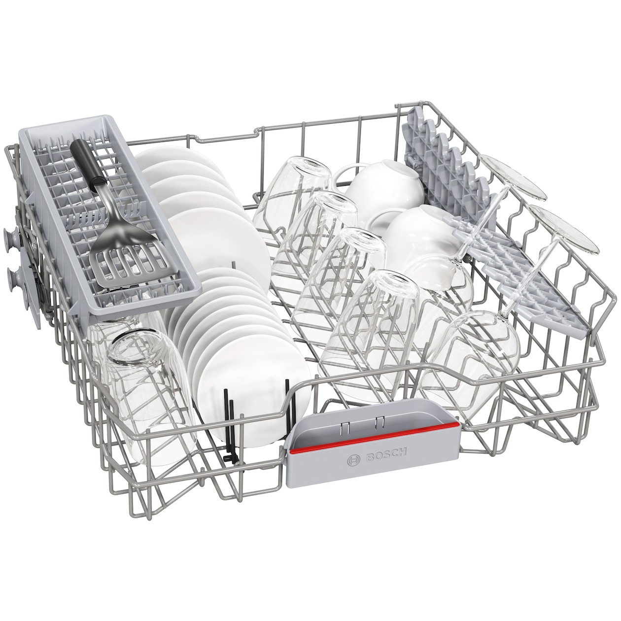 Bosch SMS4ELI06F EXCLUSIV Vrijstaande vaatwasser Grijs, foto 3