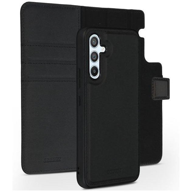 Accezz Premium Leather 2 in 1 Wallet Bookcase Samsung Galaxy A54 (5G) Telefoonhoesje Zwart afbeelding