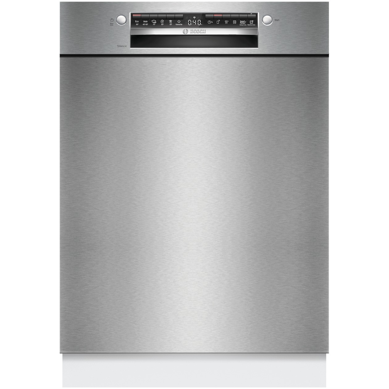 Bosch SMU4HTS00E Onderbouw vaatwasser Grijs afbeelding
