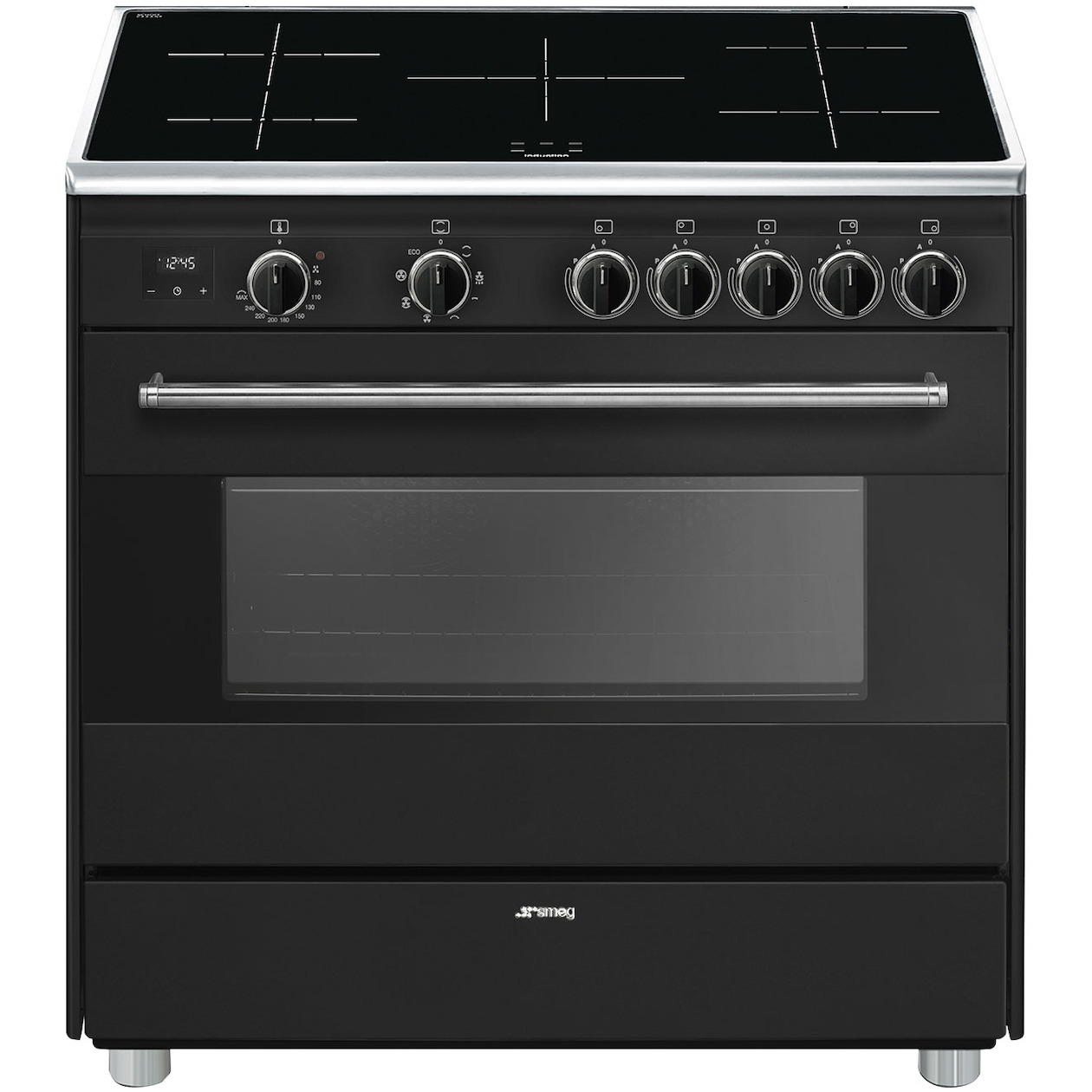 Smeg BG91IAN2 Inductie fornuis Grijs