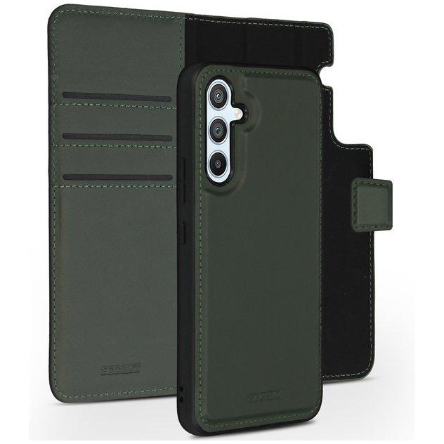 Accezz Premium Leather 2 in 1 Wallet Bookcase Samsung Galaxy A54 (5G) Telefoonhoesje Groen afbeelding