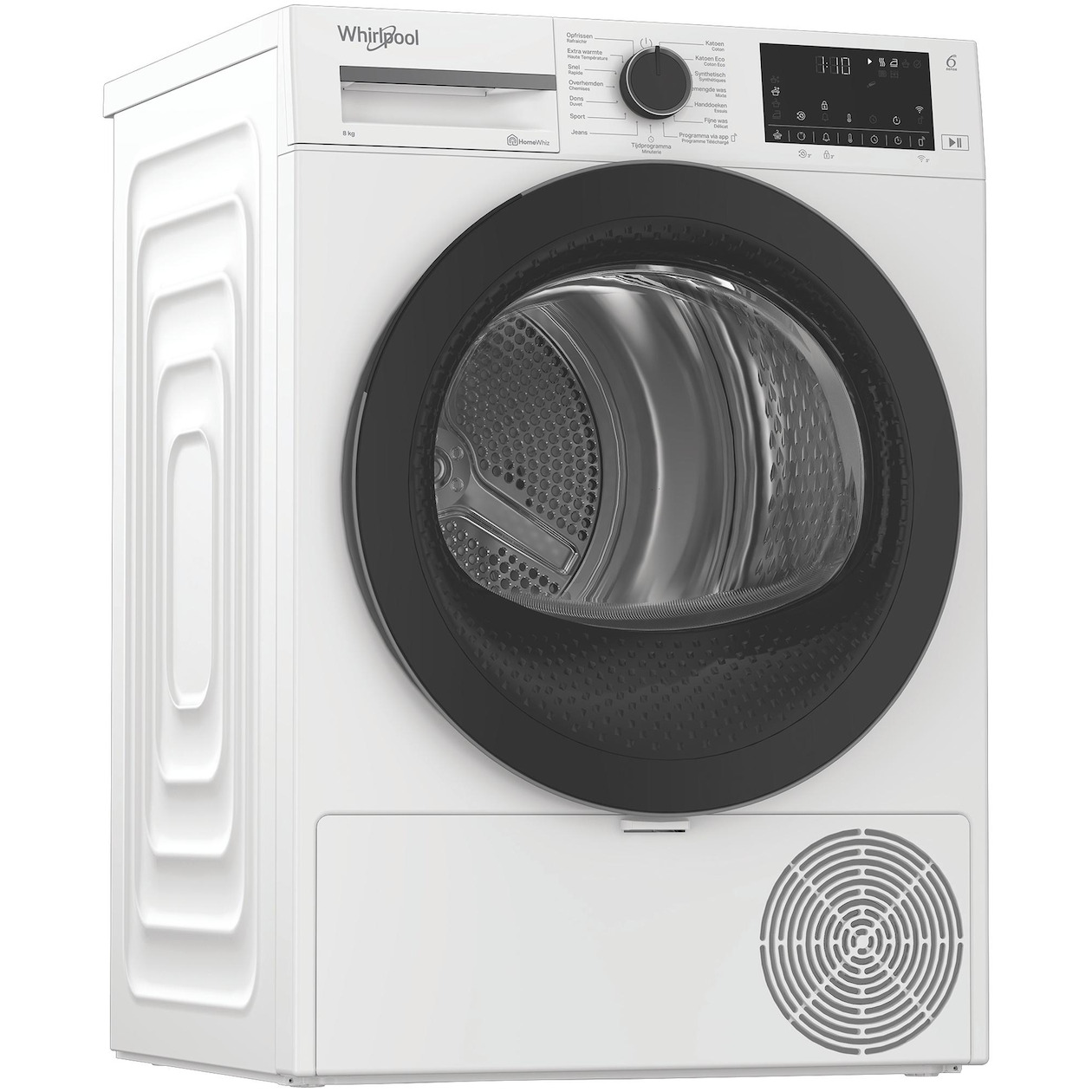 Whirlpool C WD1 84M WBS BE Warmtepompdroger Wit