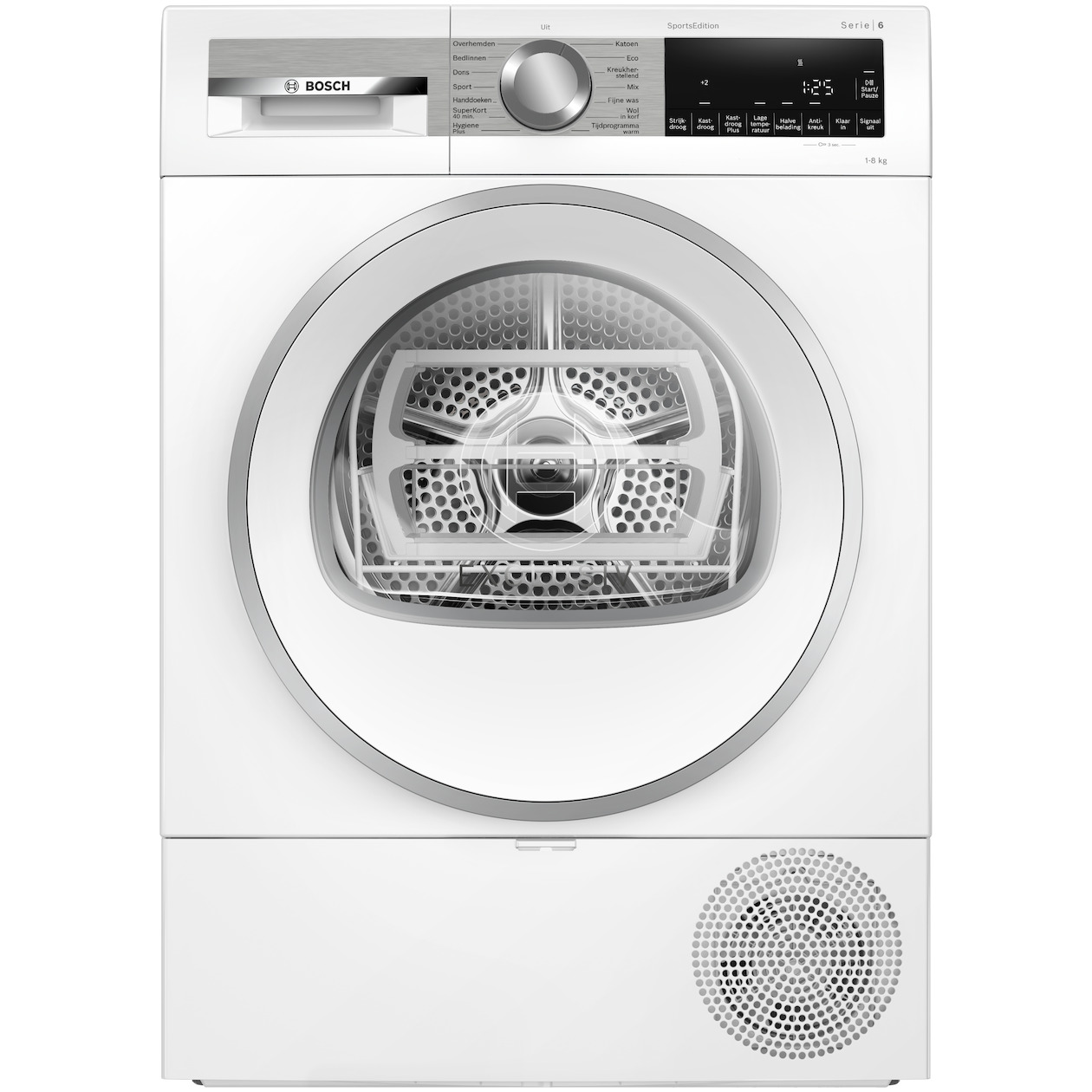Bosch WQG233DENL EXCLUSIV Warmtepompdroger Wit afbeelding