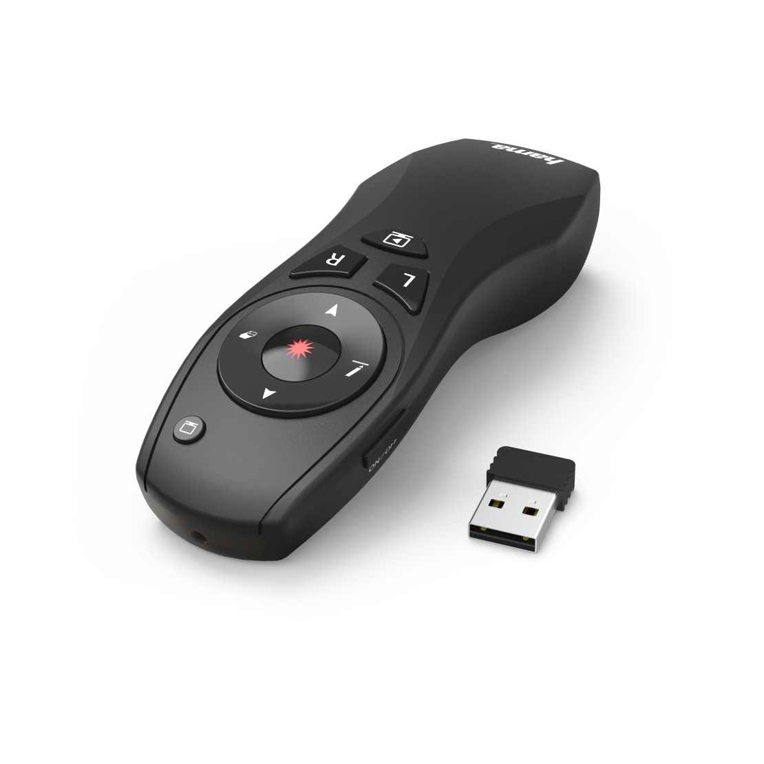 Hama Wireless-laser-presenter X-Pointer 6in1 Muis Zwart afbeelding