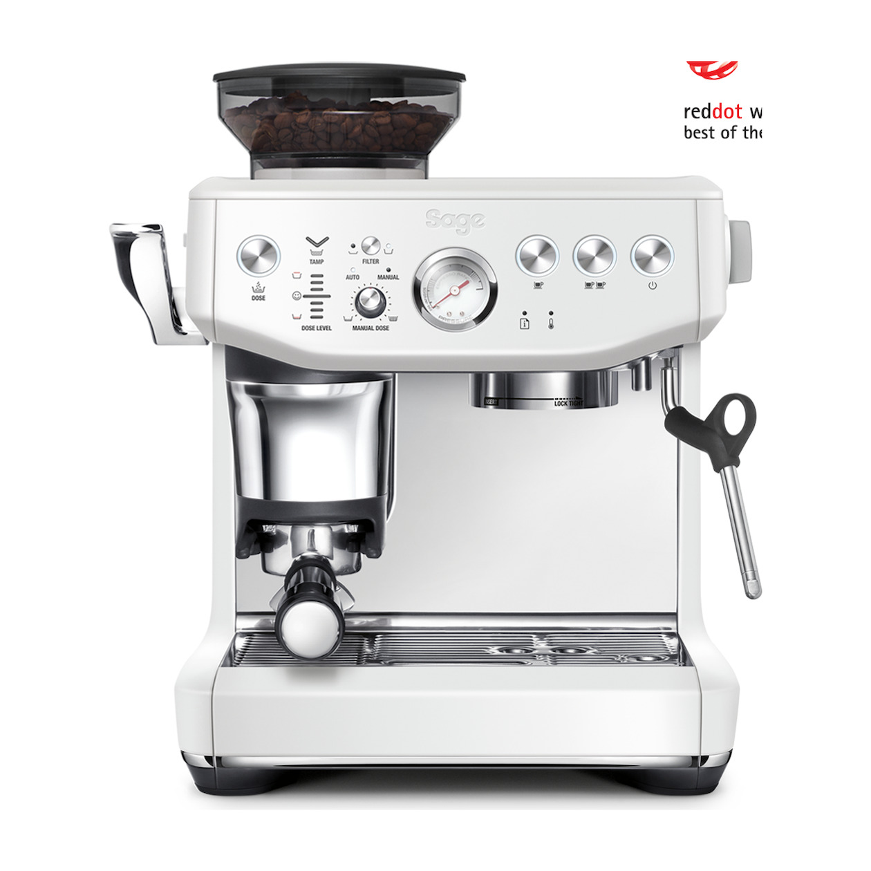 Sage Barista Impress SES876SST4EEU1 Espresso apparaat Wit