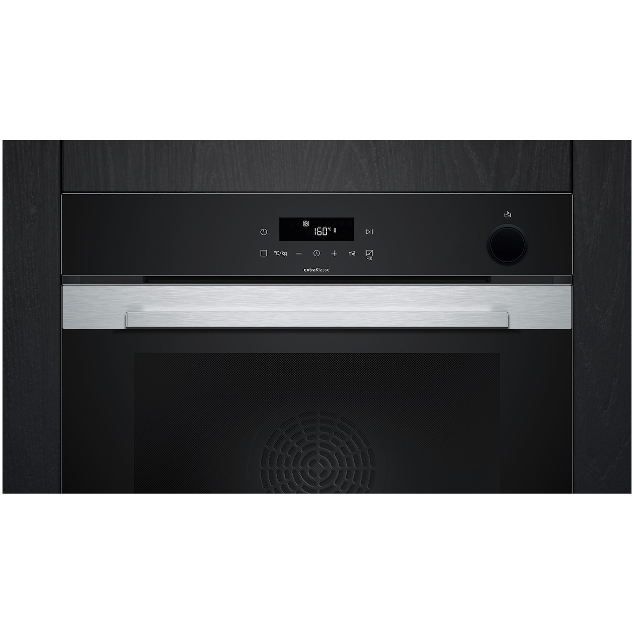Siemens HR372G0S3 Inbouw combi stoomoven Grijs afbeelding