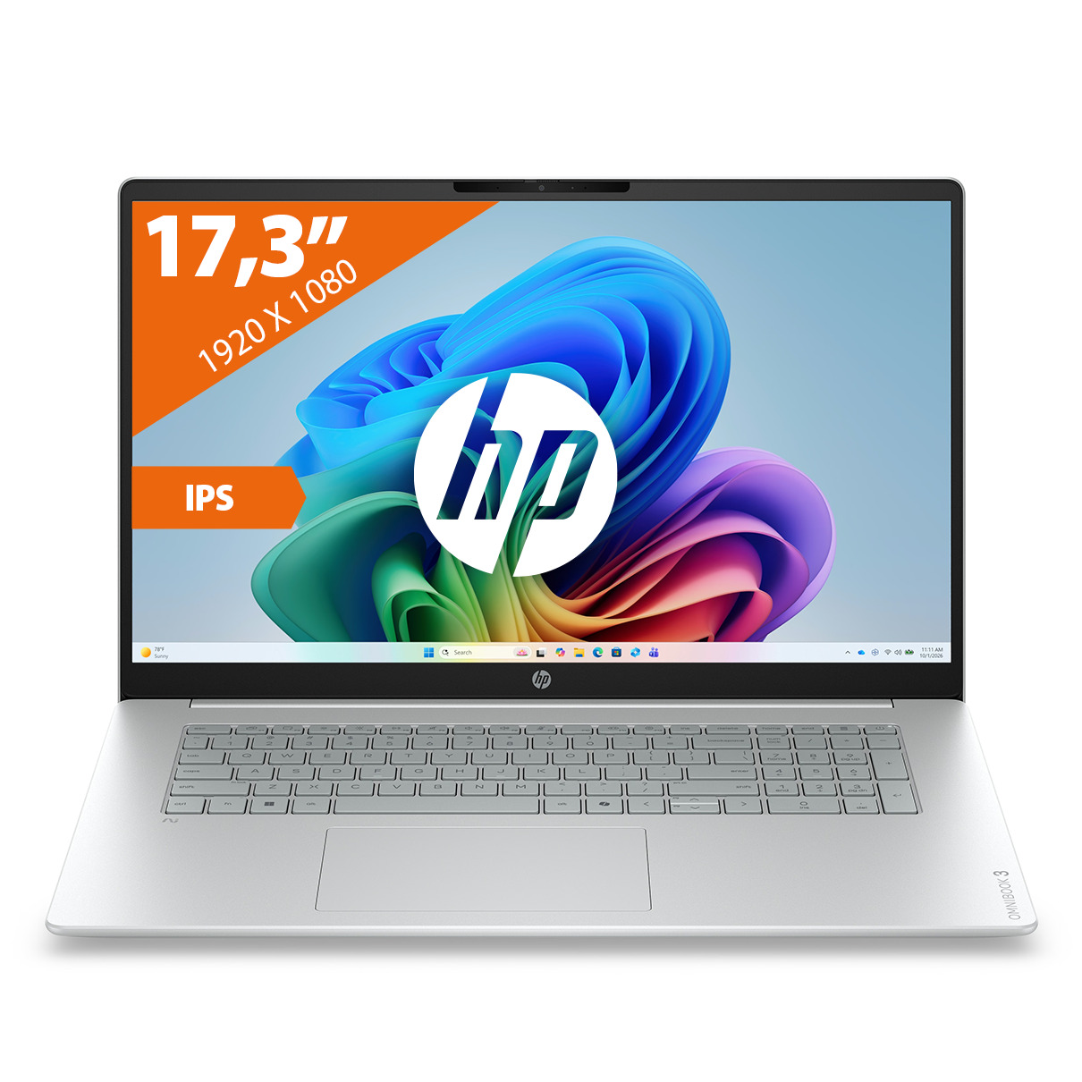 HP OmniBook 3 AI PC 17-dg0005ndx -17 inch Laptop