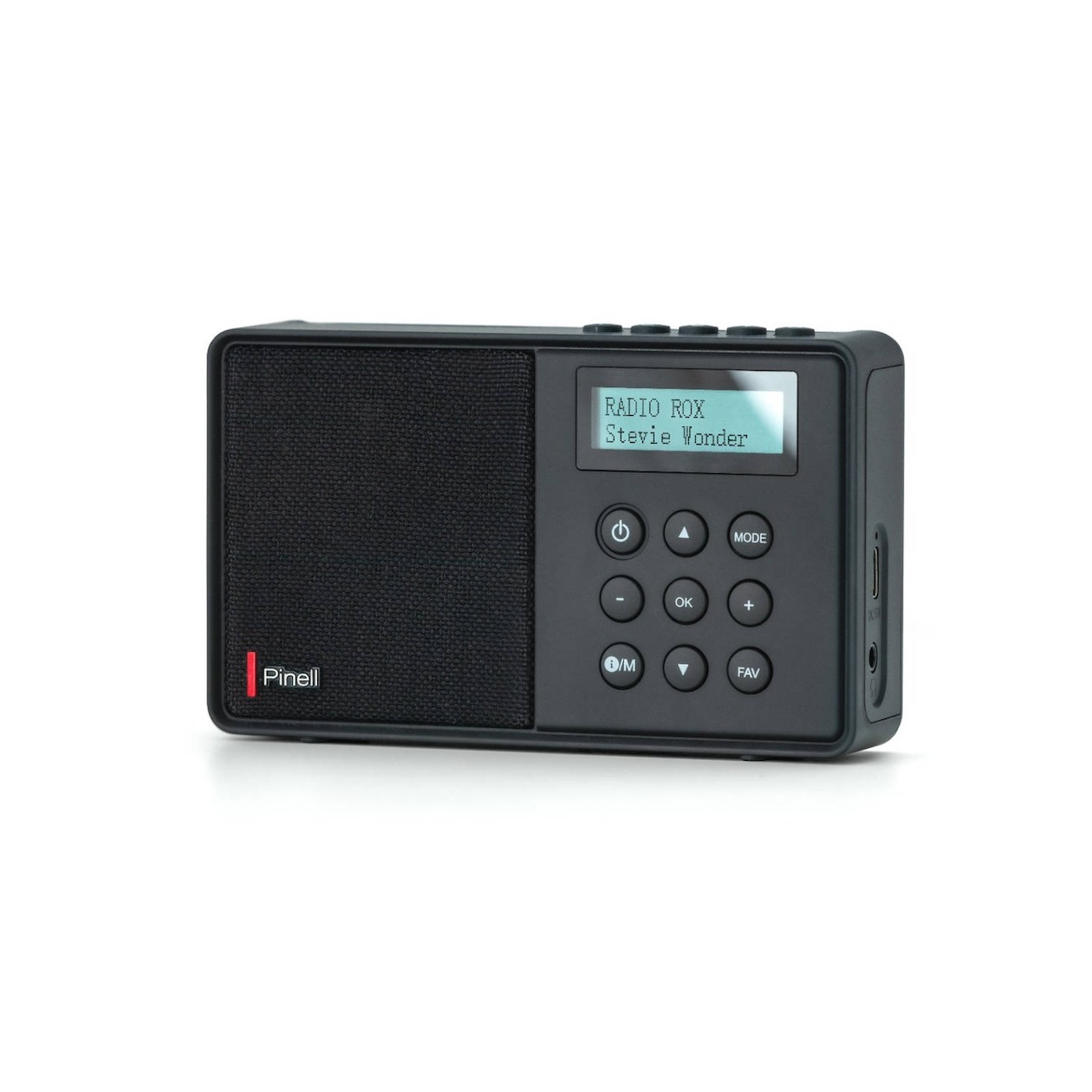 Pinell SUPERSOUND MICRO DAB radio Zwart afbeelding