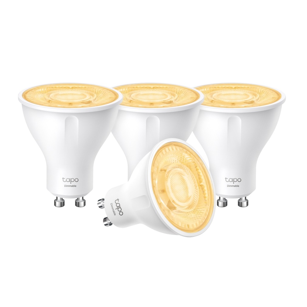 TP-Link Smart Wi-Fi Spotlight Dimmable 4-Pack Smartverlichting Wit afbeelding