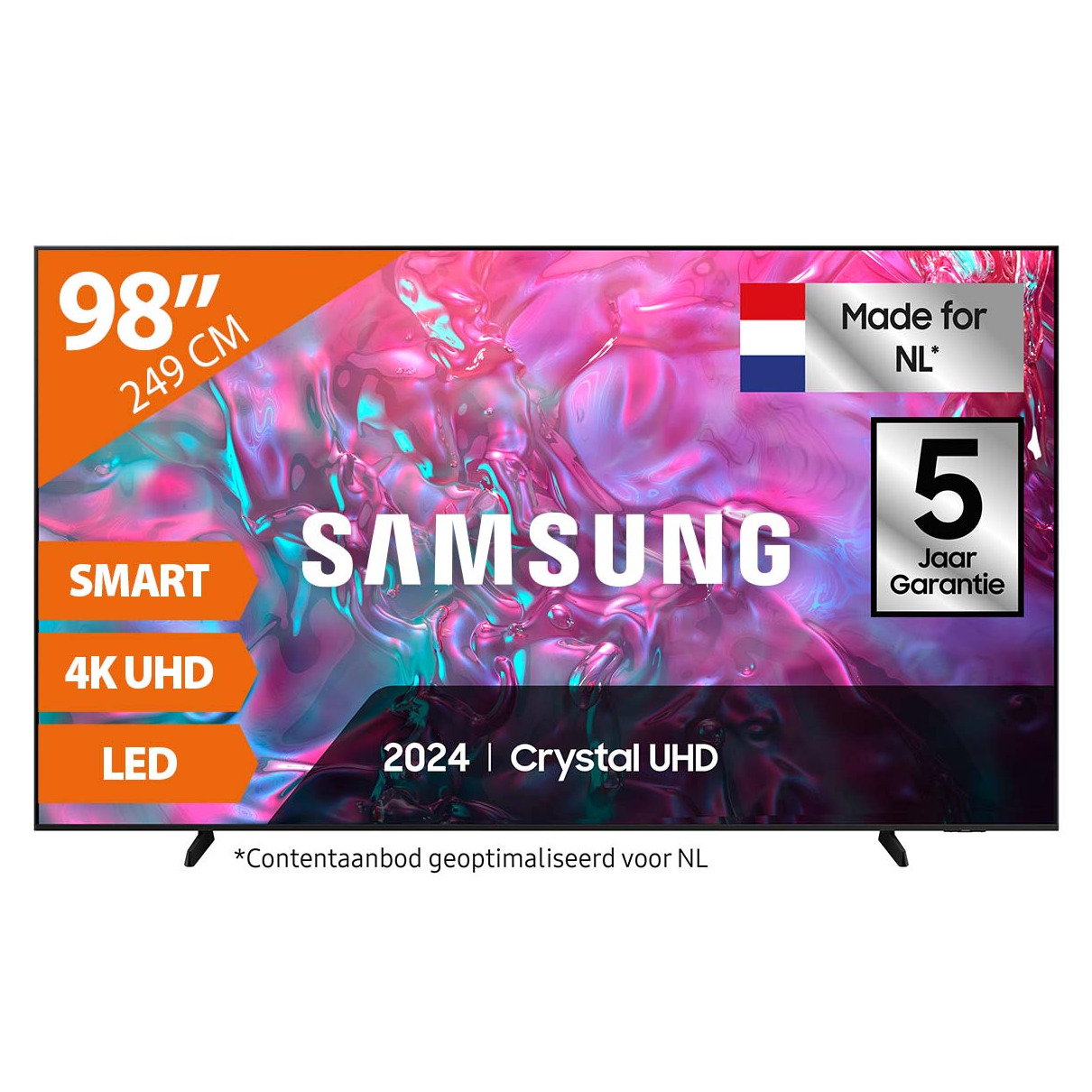 Samsung Crystal UHD UE98DU9070 - 98 inch - LED TV