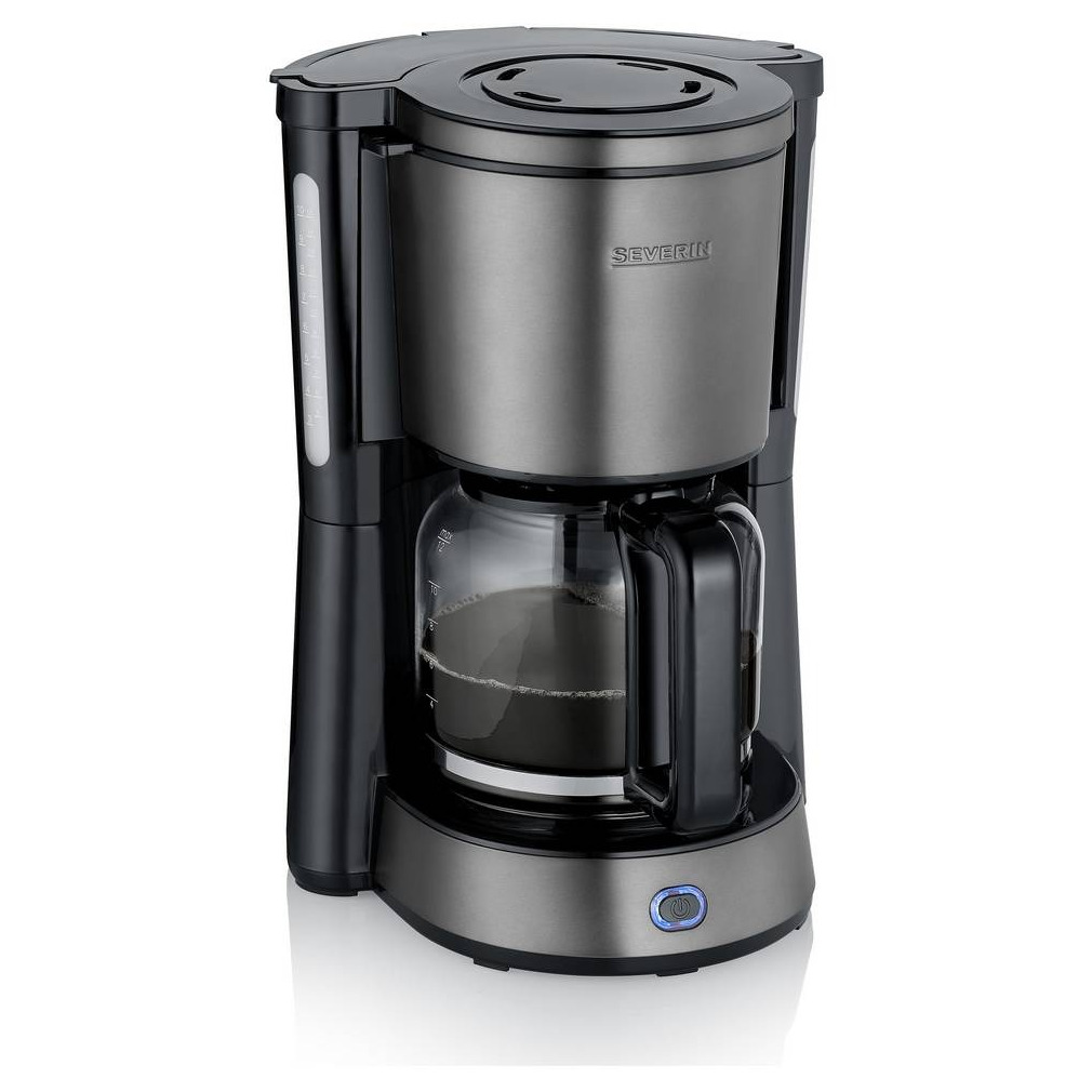 Severin KA9340 Koffiefilter apparaat donker inox-zwart, foto 2