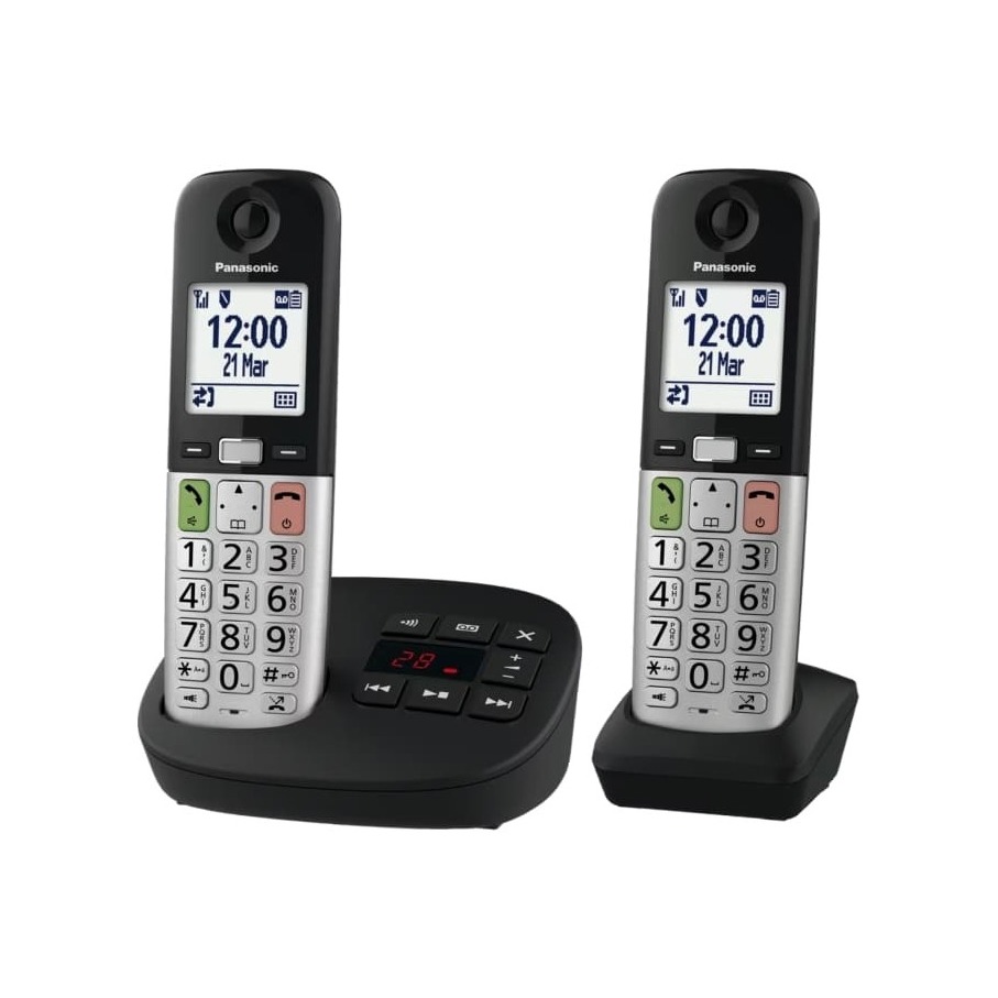 Panasonic KX-TGU432EXB Huistelefoon Zwart afbeelding