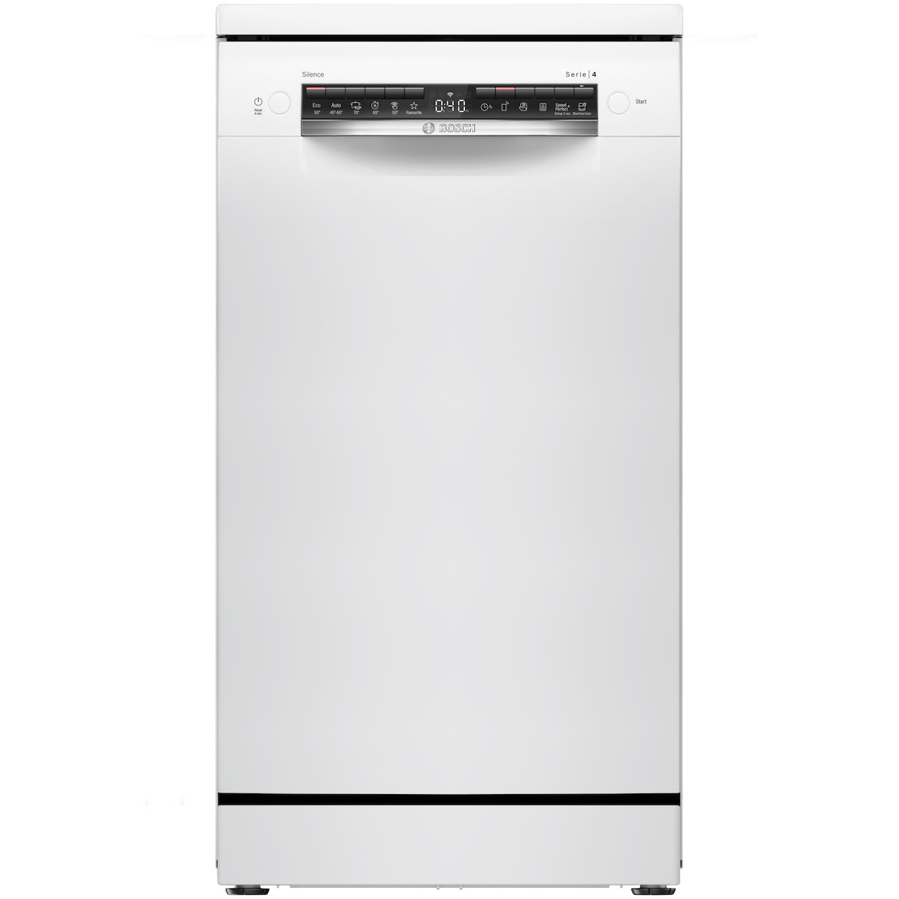 Bosch SPS4EMW61E Vrijstaande vaatwasser Wit afbeelding