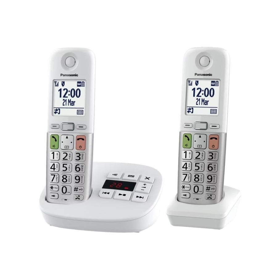 Panasonic KX-TGU432EXW Huistelefoon Wit afbeelding