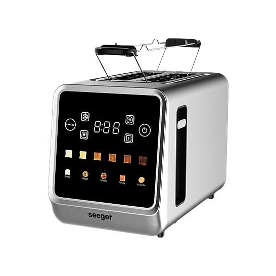 Seeger SGR1200RVS Broodrooster Grijs