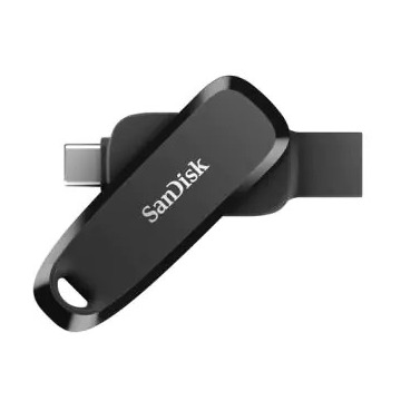 SanDisk Phone Drive 512GB USB-C/USB-A 3.2 Gen 1 100MB/s Telefonie accessoire Zwart