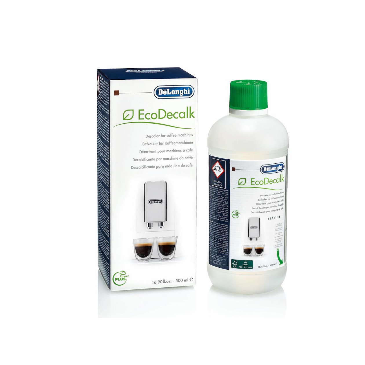 De&apos;Longhi DLSC500 Ontkalker 500 ml Ontkalker Wit afbeelding