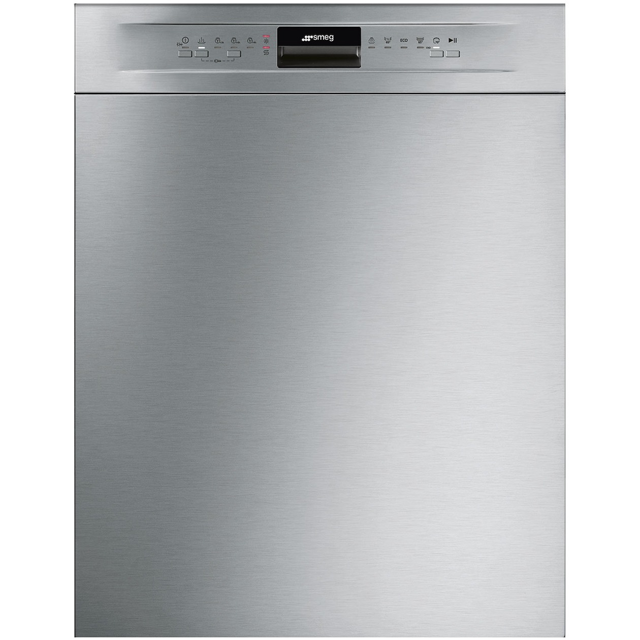 Smeg LSP292DX Vrijstaande vaatwasser Grijs afbeelding