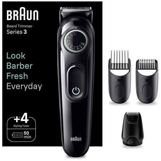 Braun BT3421 Baardtrimmer Zwart afbeelding