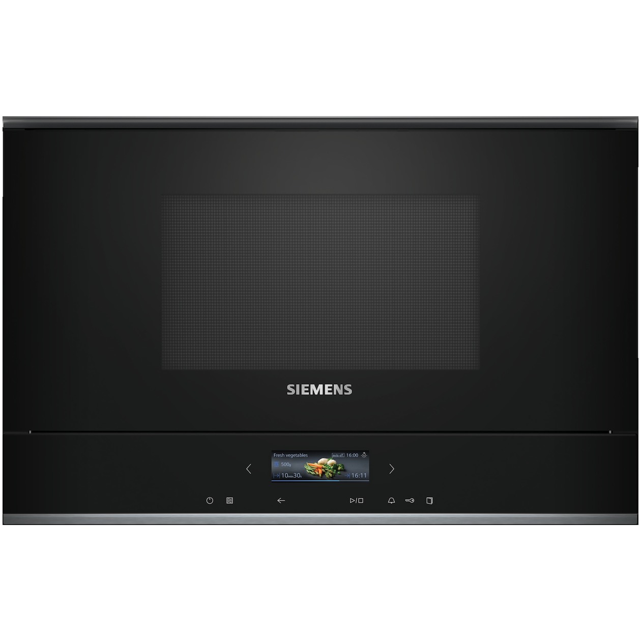 Siemens BF722R1B1 Inbouw Magnetron Zwart