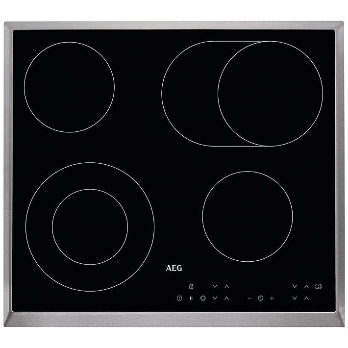 AEG HK634060XB Keramische kookplaat Zwart afbeelding