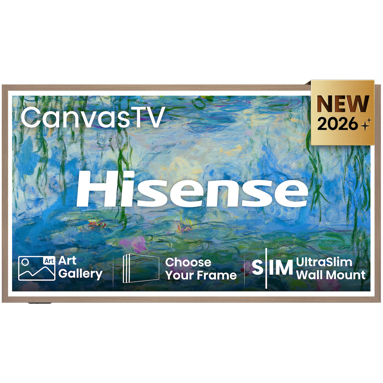 Hisense Canvas TV 65S7S (2026) - 65 inch - QLED TV