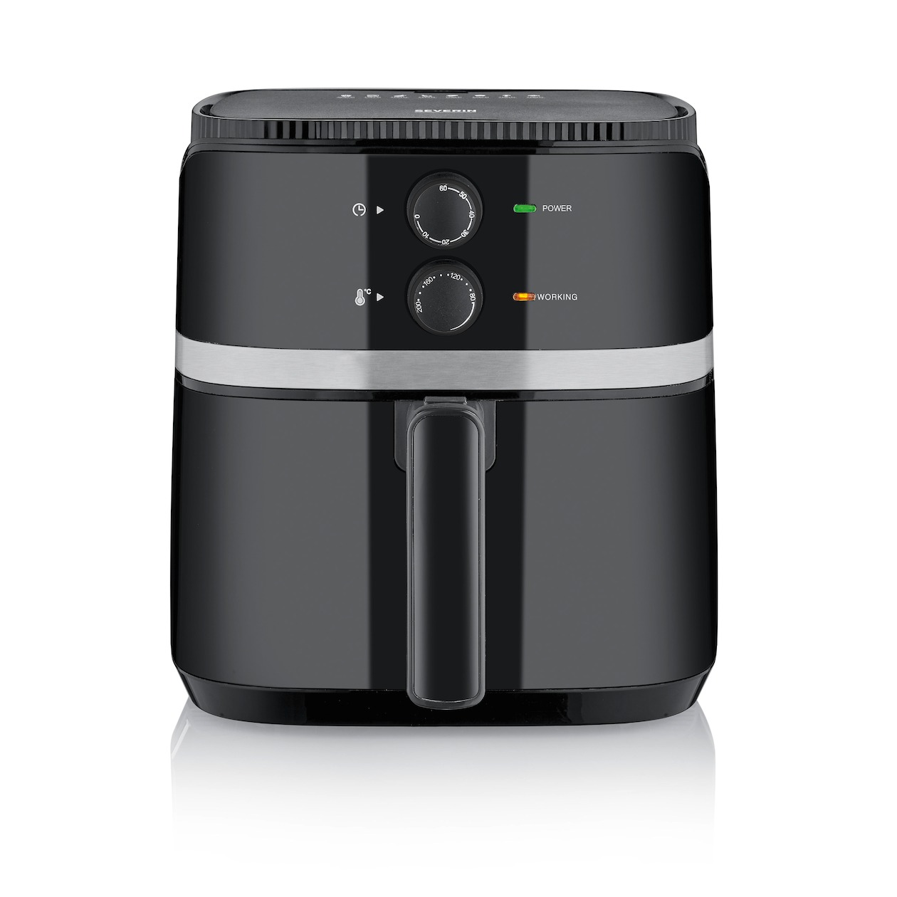 Severin FR2452 Airfryer Zwart afbeelding