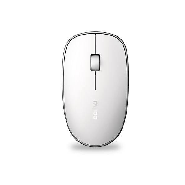 Rapoo M200 Silent Multi-mode Draadloze Muis Muis Wit afbeelding