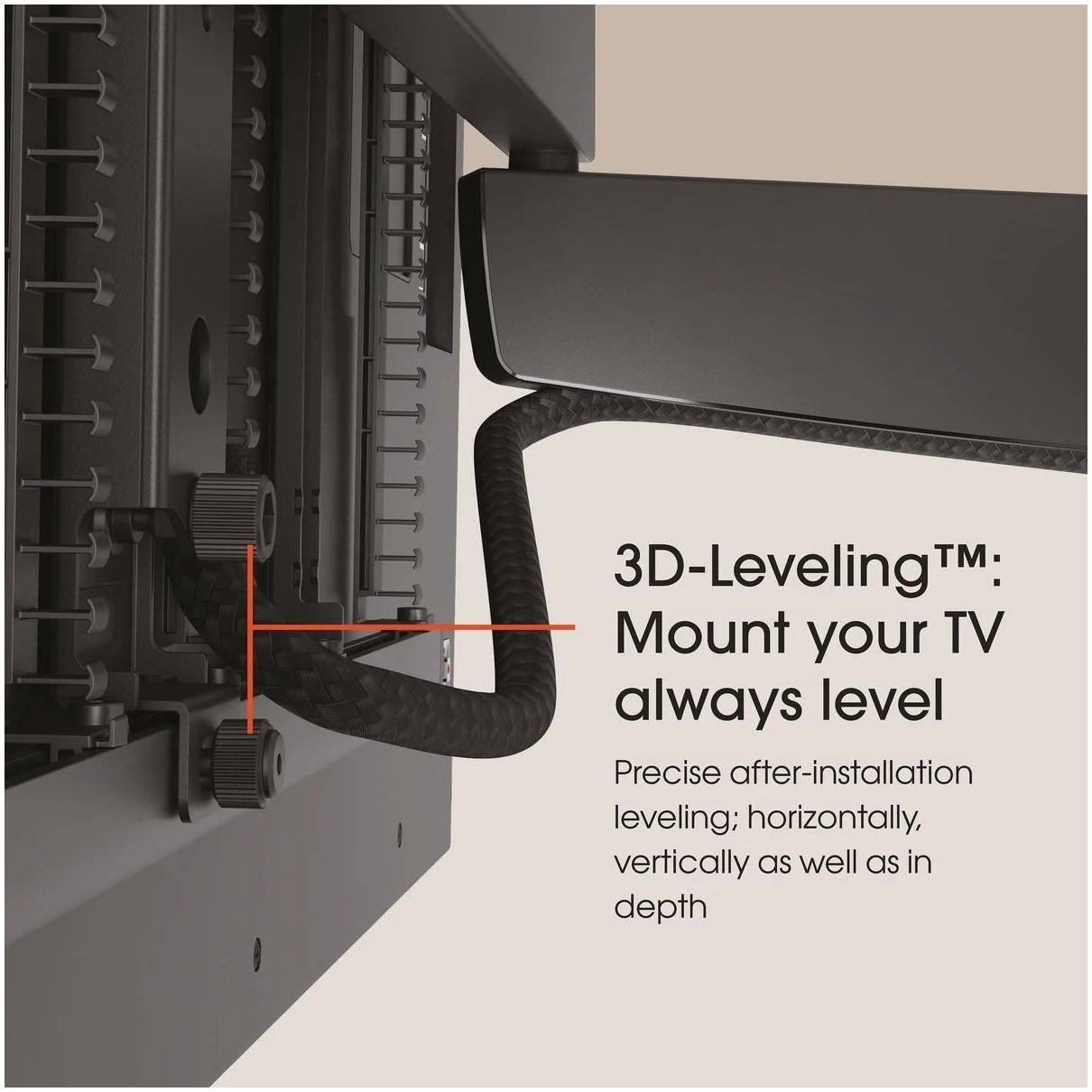 Vogel'S TVM 7655 DESIGNMOUNT TV beugel Wit, foto 3